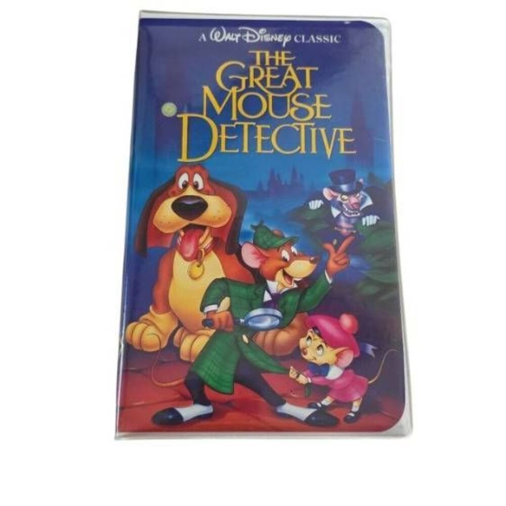 Walt Disney The Great Mouse Detective Vintage VHS Tape